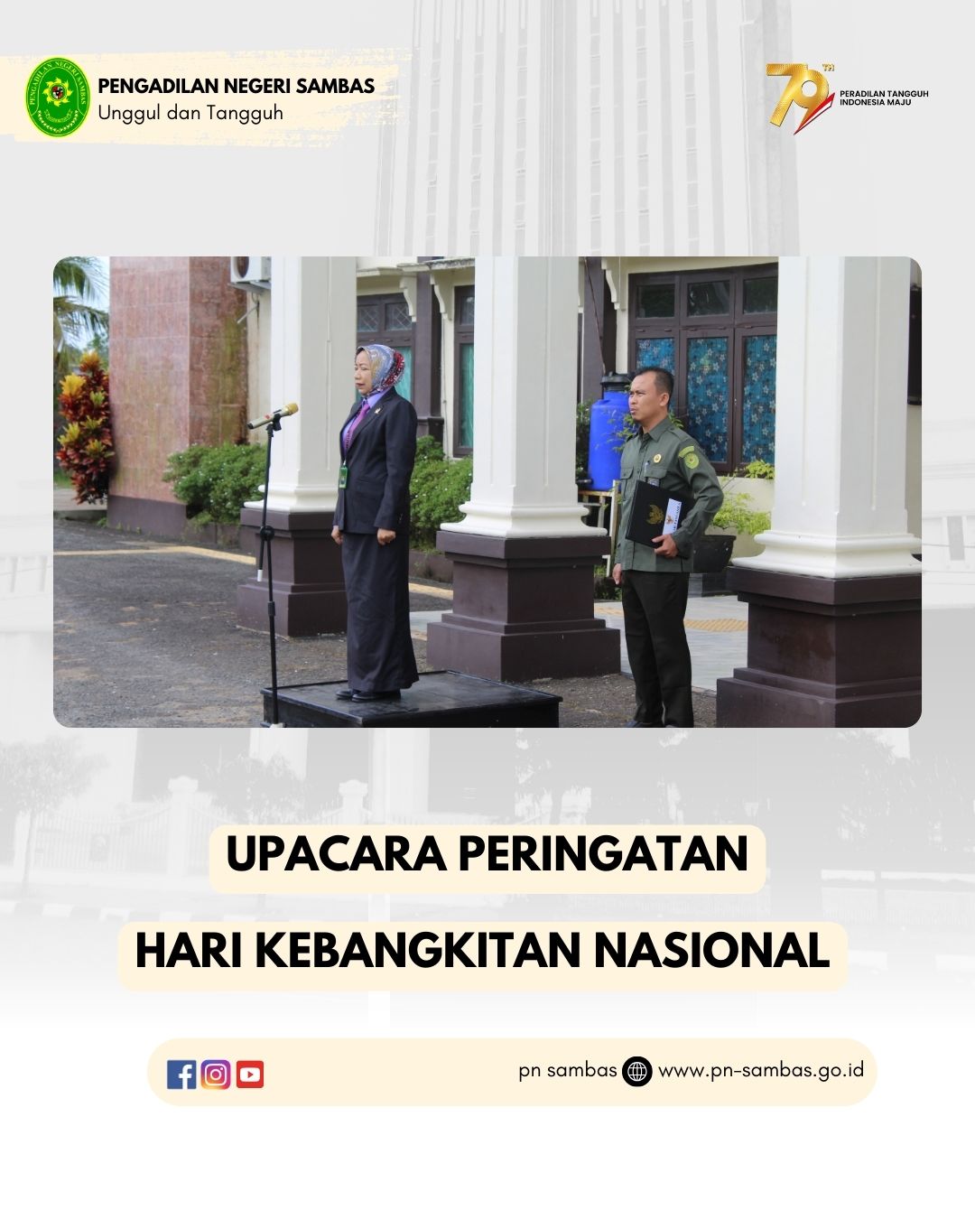 Upacara Hari Kebangkitan Nasional