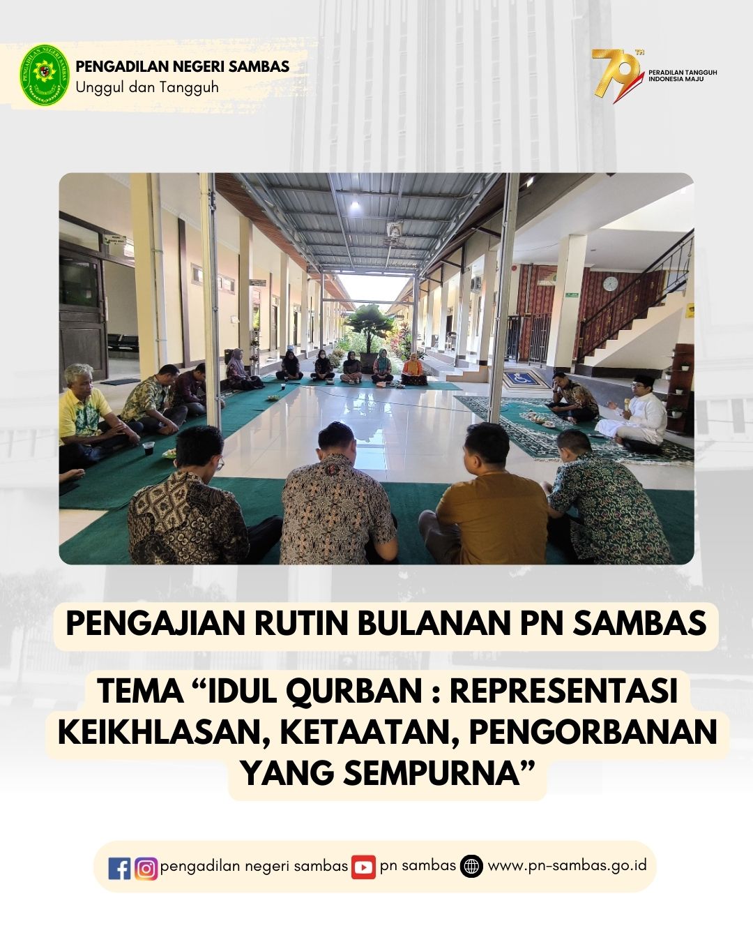 Pengajian Rutin Bulanan