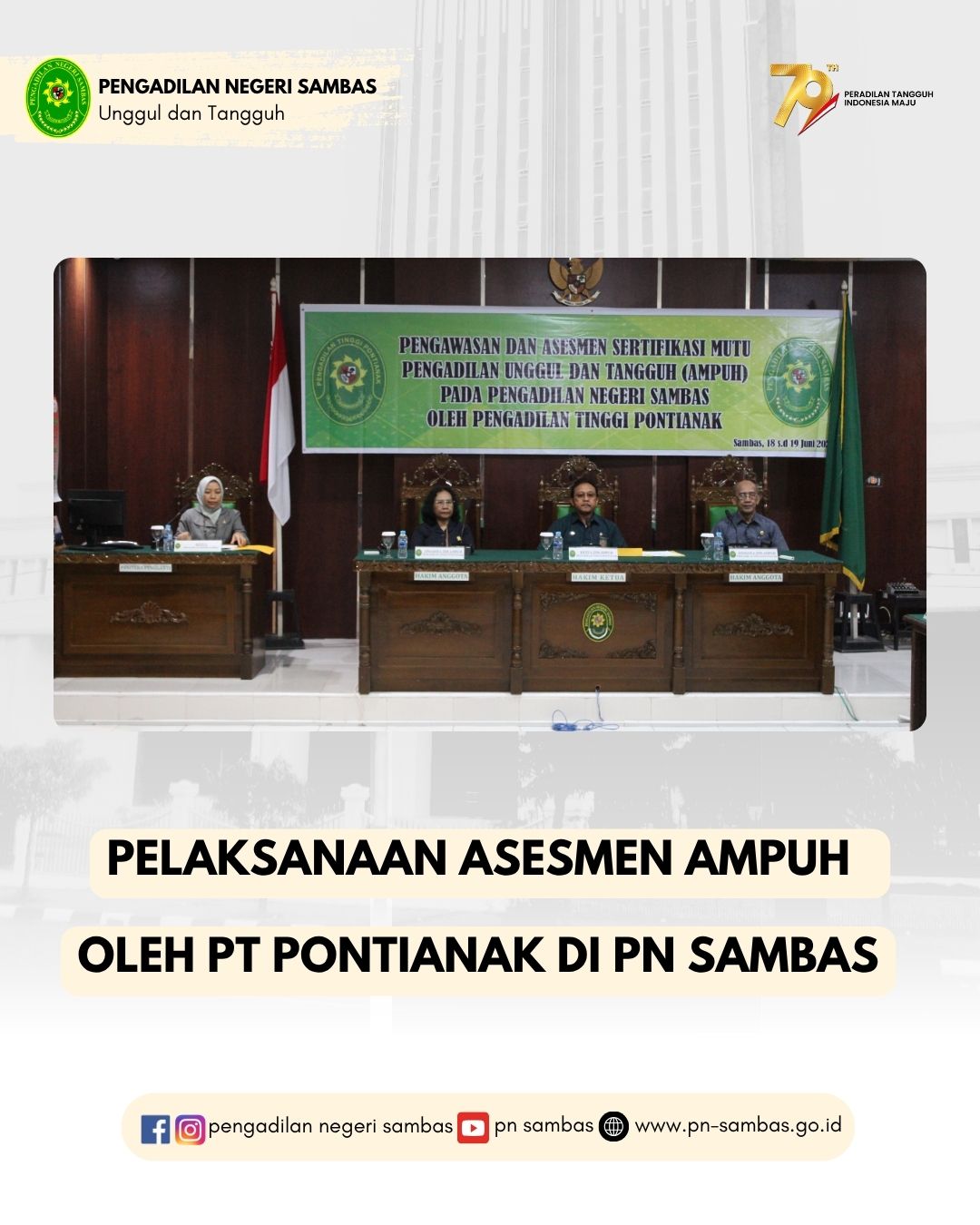 Pelaksanaan Asesmen AMPUH