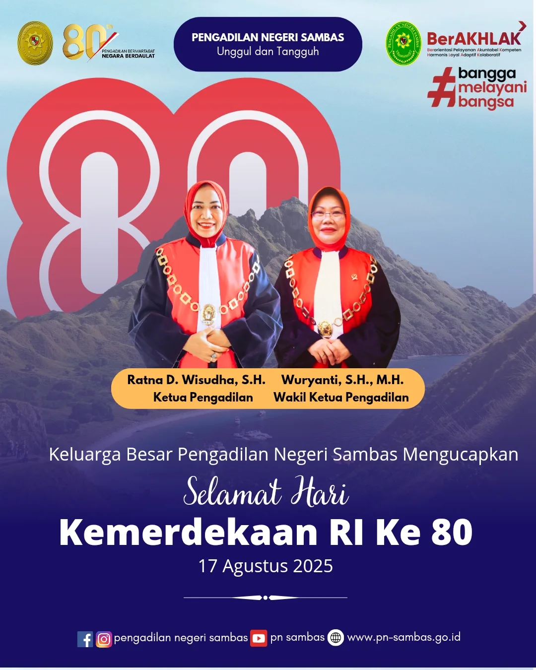 Selamat Hari Kemerdekaan RI ke 80
