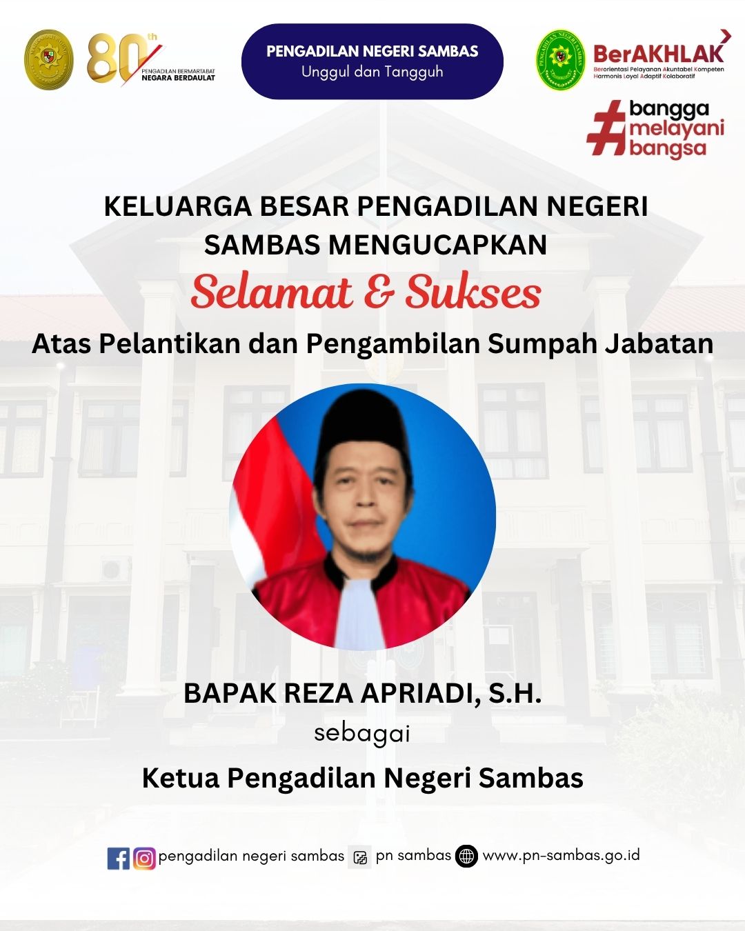 Pelantikan Ketua Baru