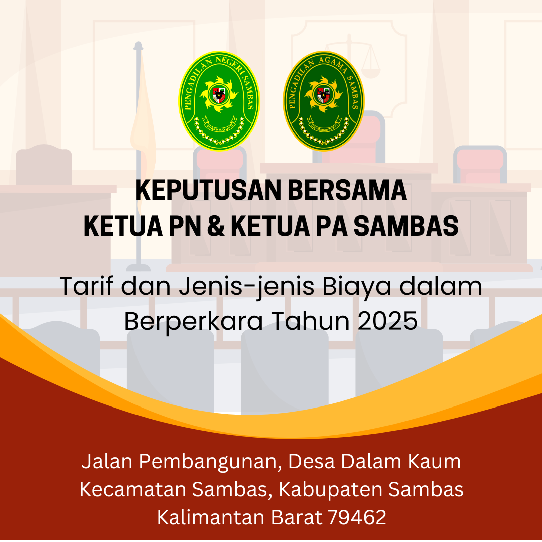 SKB BIaya Berperkara Tahun 2025